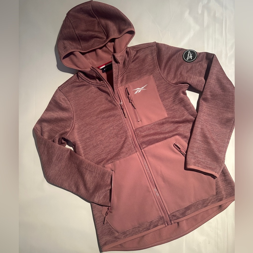 New Reebok Hooded Jacket Sz